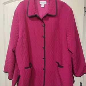 Diane Von Fustenberg Silk Jacket 3x